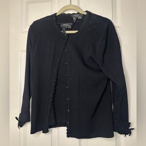 Michelle Nicole Black Knit Sweater Set